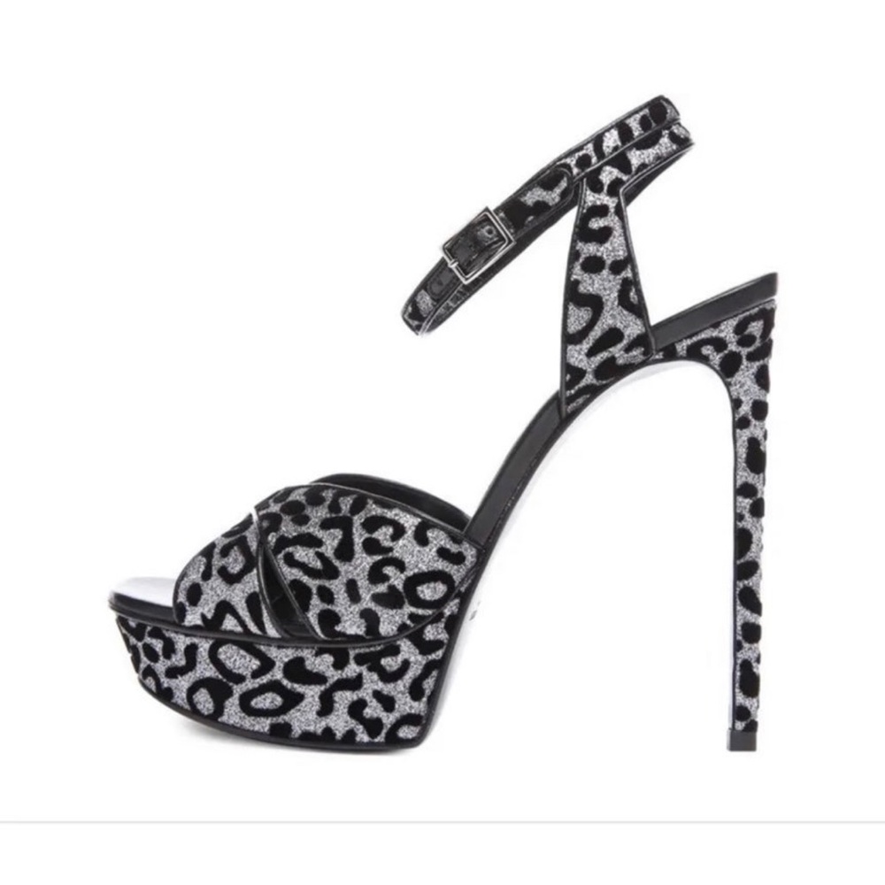 YSL metallic tribute high heel sandals - Picture 2 of 9